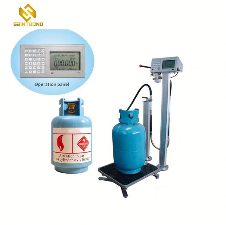 LPG01 High Accuracy Bottle Filling Machine LPG Semi-automatic Electronic Gas Cylinder Weighing Scale