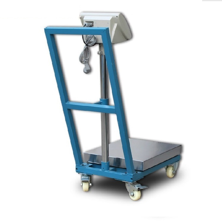 Bench Shipping Scale Floor Bench Scale With Lockable Casters