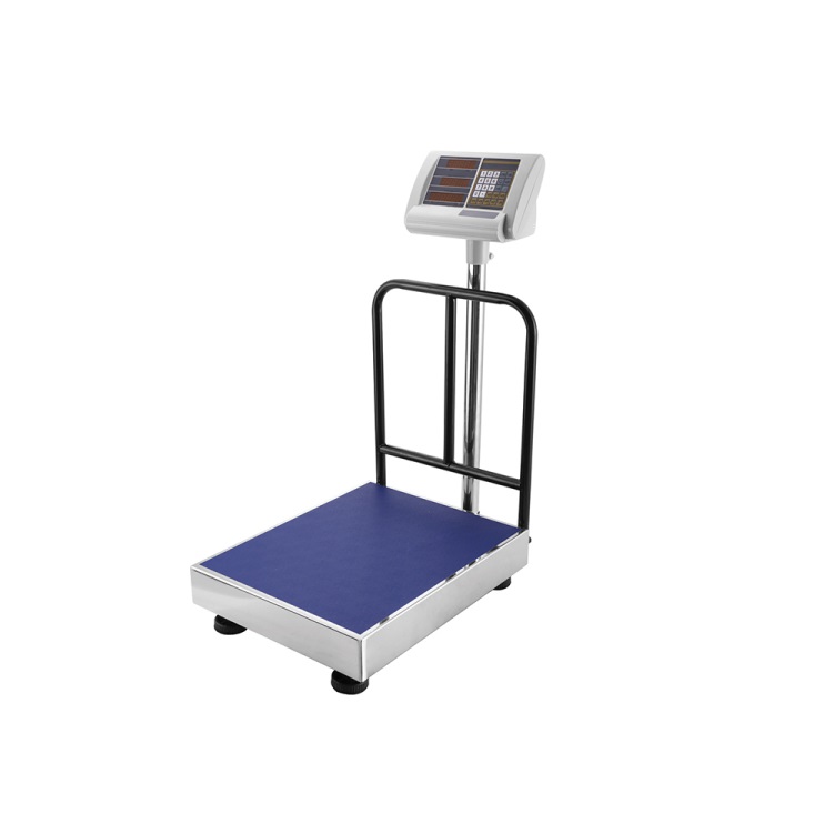 Floor Scale Portable Scale Casters Bench Scales with Backrail