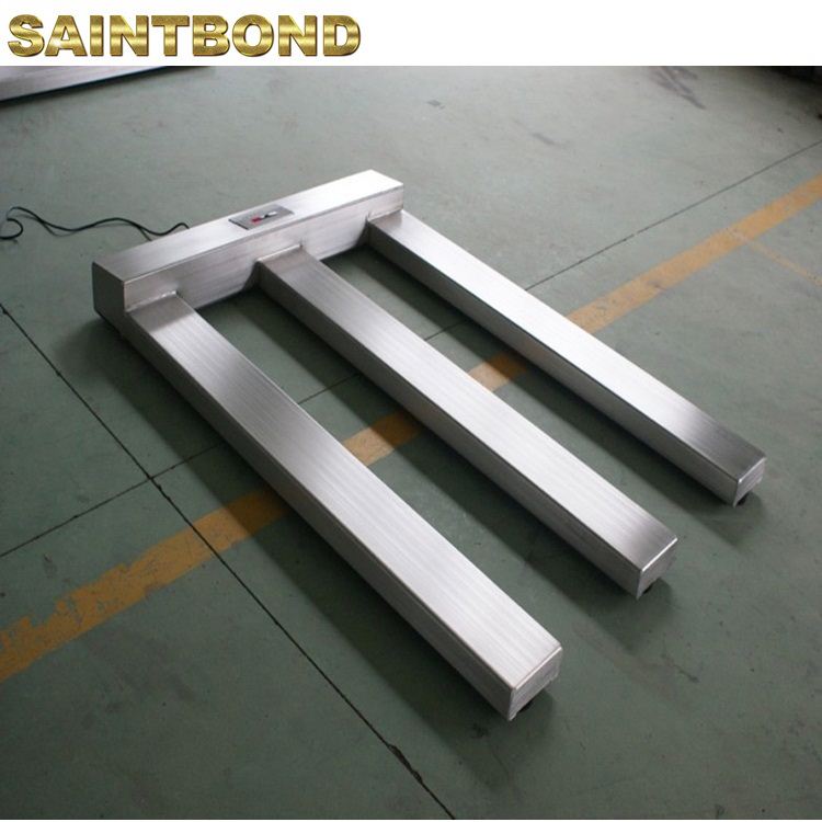 Great Durability Alloy Steel Weigh U-Shape Weighing Shape Truck U Movable Mobile Pallet Jack Scale
