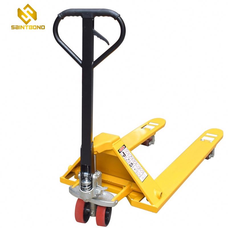 PS-C1 2000 Kgs Forklift Made in China Hand Pallet Truck Hydraulic Cylinder With Nylon Wheel Quick Lift