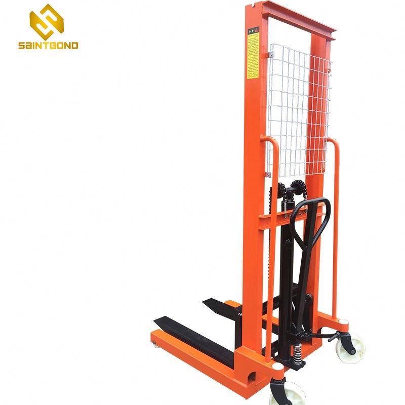 PSCTY02 2 Ton Manual Hydraulic Forklift Truck Stacker Reach Manual Stacker Hydraulic
