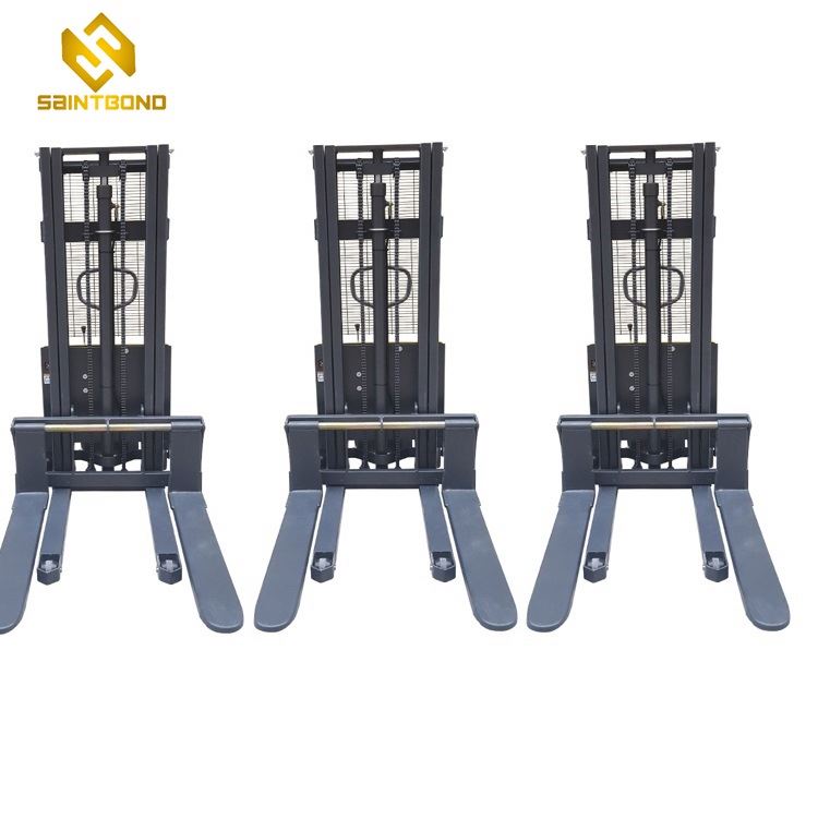 PSES01 Semi Electric Pallet Stacker 1500kg Automatic Manual Hand Stacker Forklift