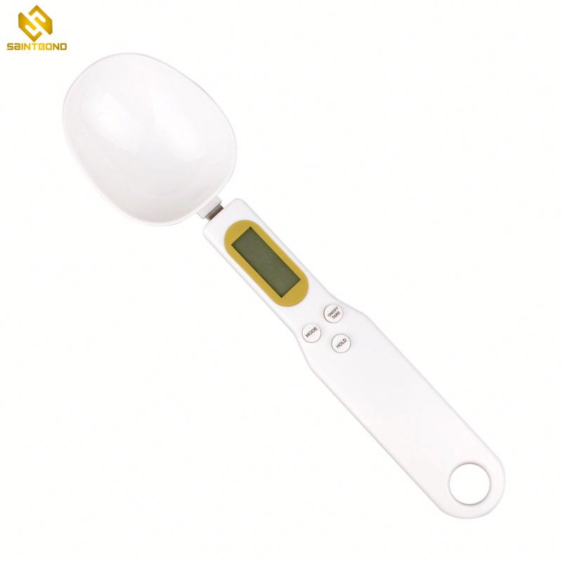 SP-001 Kitchen Portable Stainless Steel Spoon Scale Milk Electronic Measuring Precise Electronic Scale 500g/0.1g