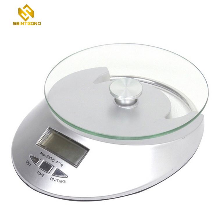 YD Cheap Multiperpose 2kg/5kg Bowl Scale, Green Kitchen Digital Weighing Food Scale