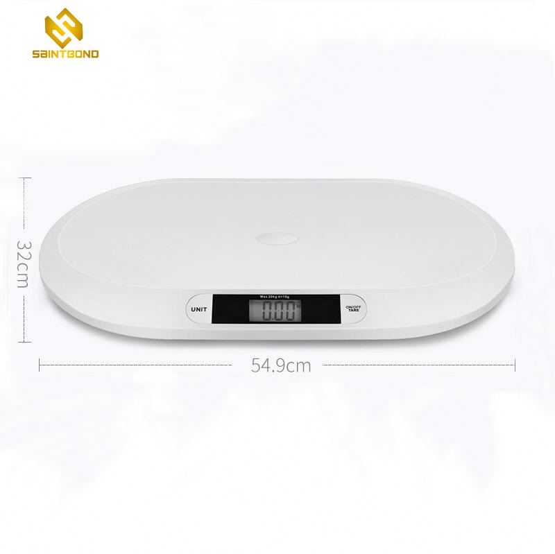 PT606 High Precision White Blue Baby Digital Weighing Electronic Scale