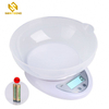 B05 Digital Kitchen Scale White 5kg, Bowl Kitchen Cooking Scale