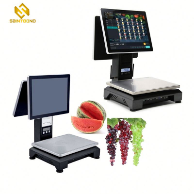 PCC01 Touch Screen Kiosk All in One Pos Machine with Printer Android Technology Machines Terminal Pos Systems