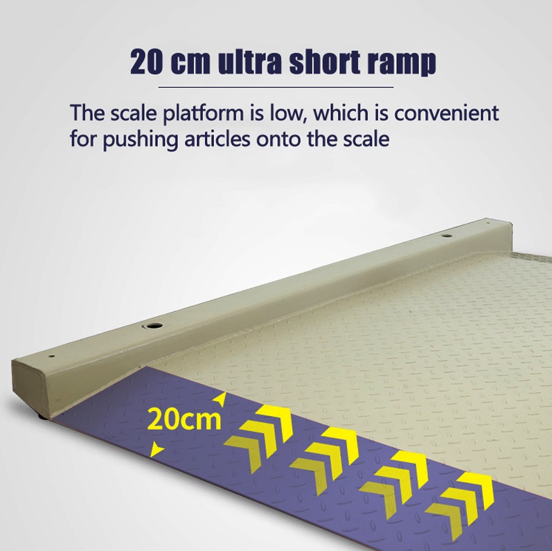 Weighing Floor Scales Portable Floor Scale with Ramp Industrial