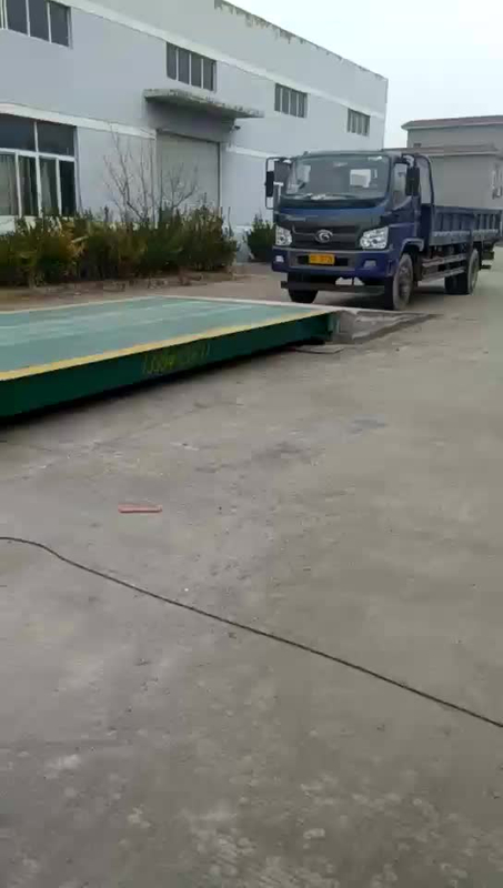 New Product LCD Portable Electronic Weighbridge Automatic System Semi-mobile on Board Scales 100ton Truck Scale
