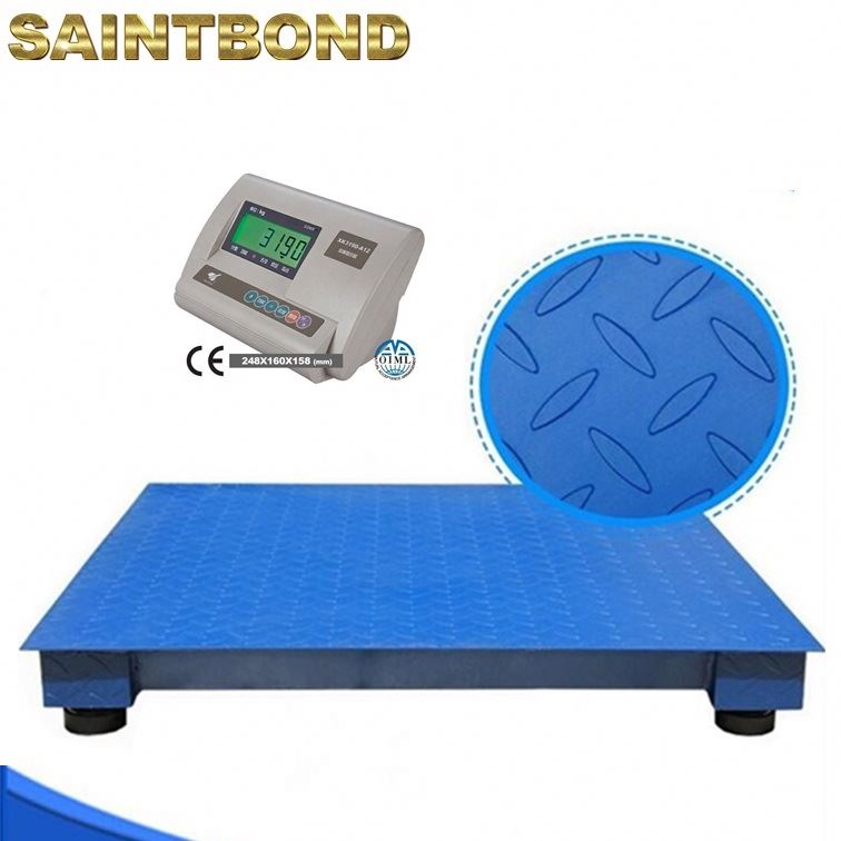 Commercial 10ton 1000kg Portable Weighers Certified Professional Floor Scale