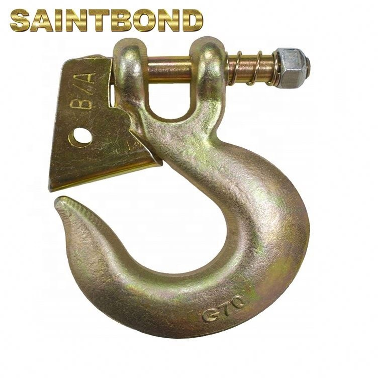 And Safety Latch & Weld-On Grab Hooks with Roller W/Twist Twist Lock Slip Hook