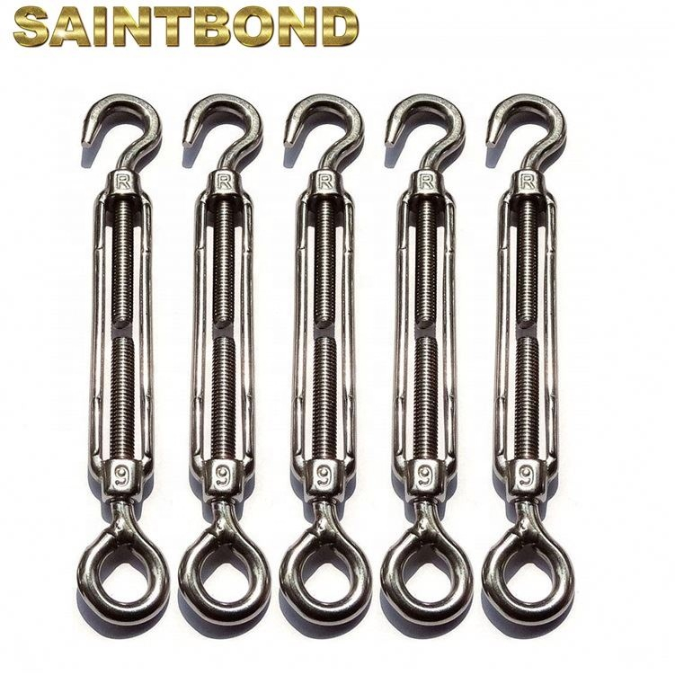 Stainless Turnbuckles Drop Forged And Turnbuckle Eye Buckle Steel Wire Hook