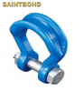 Bow Shackle with Safety Pin Forged Alloy Steel Wide Anchor Swivel Shackle for Sling Wire Rope