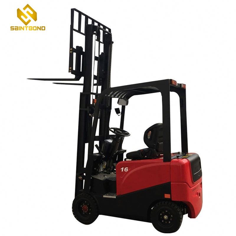 CPD 1.5 Ton 1.5 Tonne Mini Electric Forklift Truck Three Wheels Compact Electric Forklift Truck for Narrow Aisle