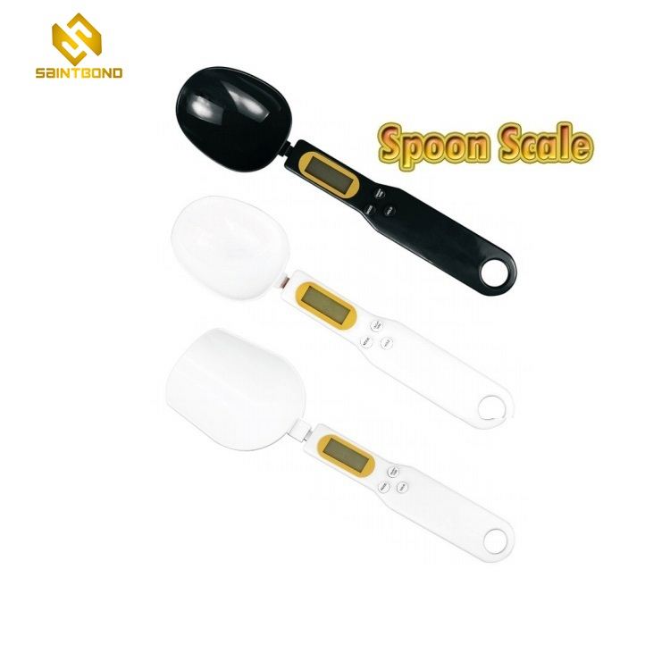 Kitchen Scale Electronic Food Scale with 3 Measuring Spoons Electronic Weighted Spoon for Portioning Milk, Tea, Flour, Spices