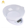 B05 White Kitchen Scale Bowl Electronic 5kg Household Kitchen Scale Retail Scale