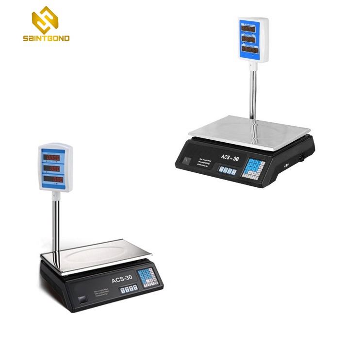 ACS30 Series Electronic Price Computing Retail Scale Digital Weighing Scale With Printer Electronic Balance00