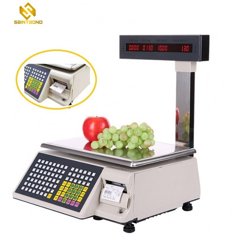 TM-AB 30kg Price Computing Scale With Integral Label Printing Weighing Scales