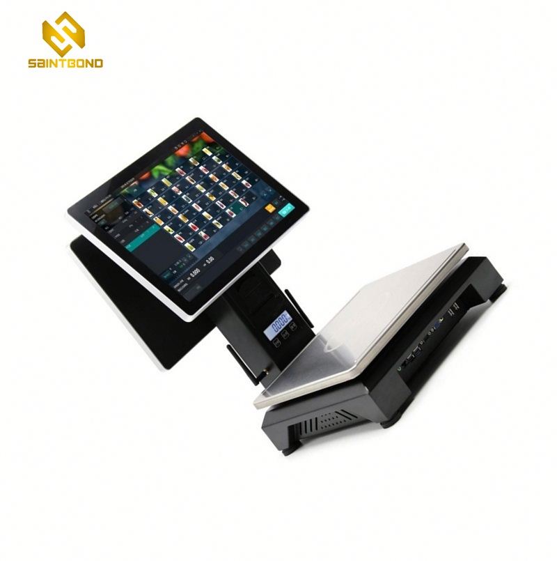 PCC01 Factory Price P-CAP Touch Pos System with 8 Led Veg Display