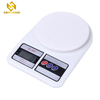 SF-400 Electronic Household White Food Weight Scale, 5000g Max D=1g Digital Kitchen Scale Home Scale