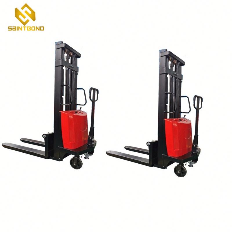 DYC Mini Forklift 2200lbs 98inch Lift Height Hot Sale Semi Electric Stacker