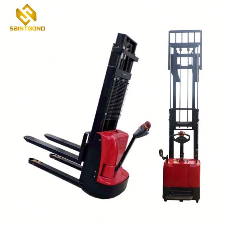 PSES11 Zhongyan 1.5ton Electric Pallet Stacker Walkie Type Electric Battery Forklift