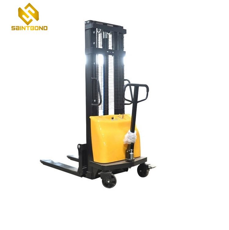 PSES01 Used Semi Electric Pallet Stacker For Export In Good Quality