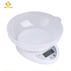 B05 Digital Food Weighing Scale With Bowl, 5kg 1g Electronic Digital Kitchen Scale