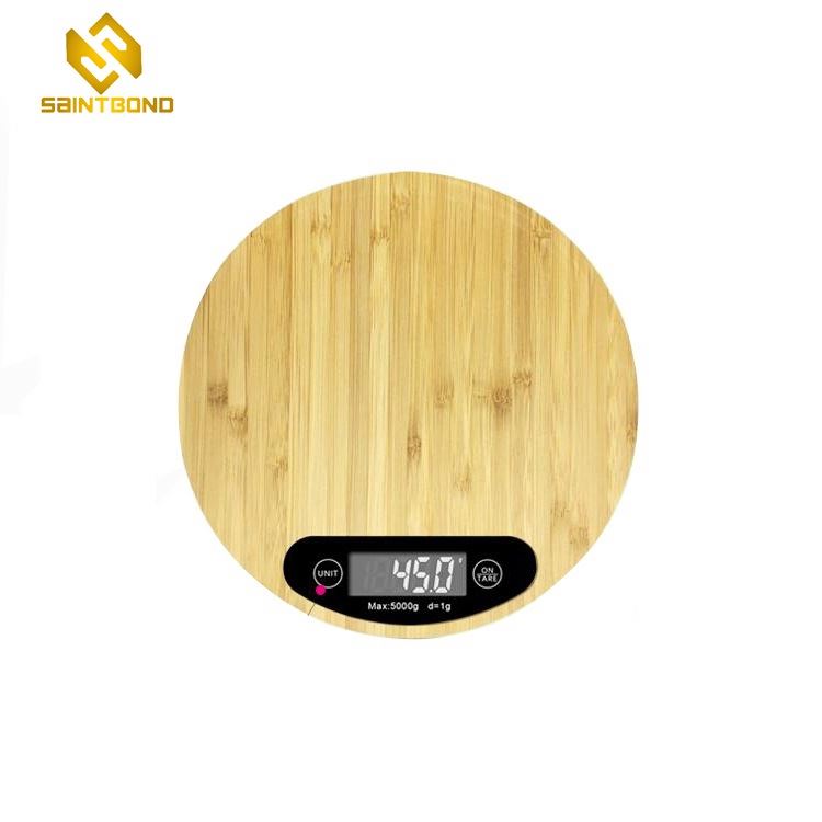 PKS005 Eco-Friendly Bamboo Fibre Electronic Kitchen Digital Scale With Customized Design