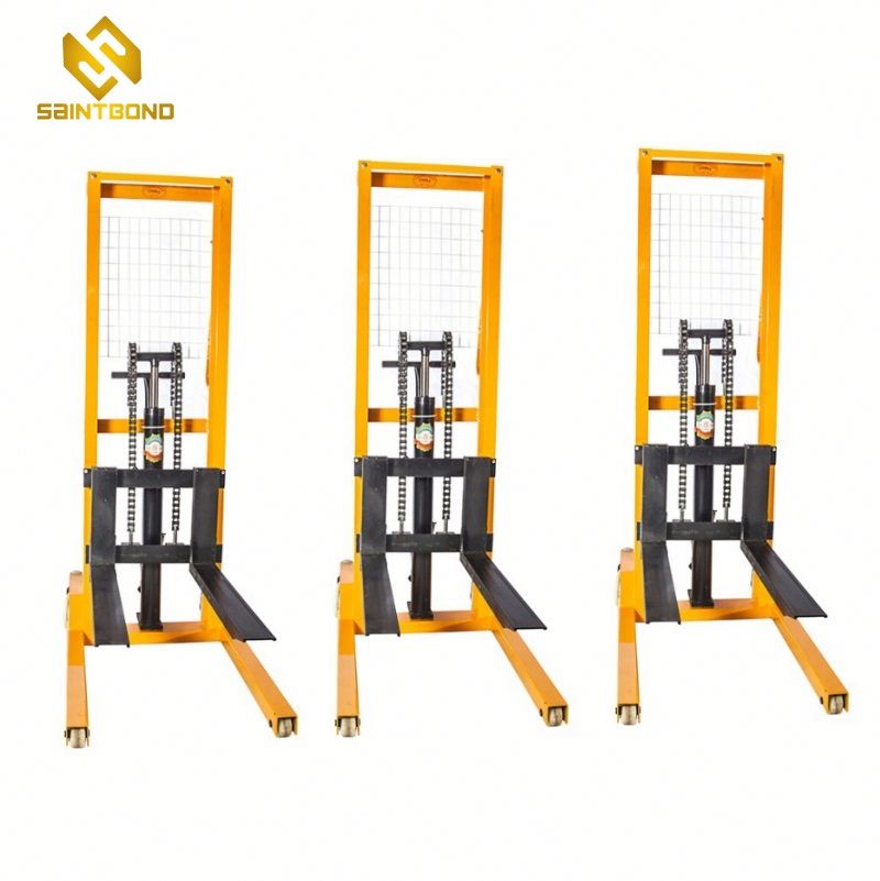 PSCTY02 Factory Price Forklift Manual Hydraulic Mechanical Lifter Mini Stacker Machine