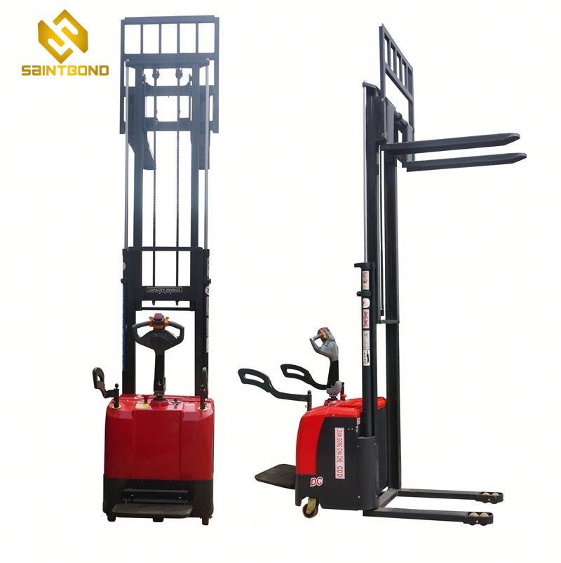 PSES11 Small Manual And Electric Powered Stacker 1 Ton 1.5 Ton From Direct Factory