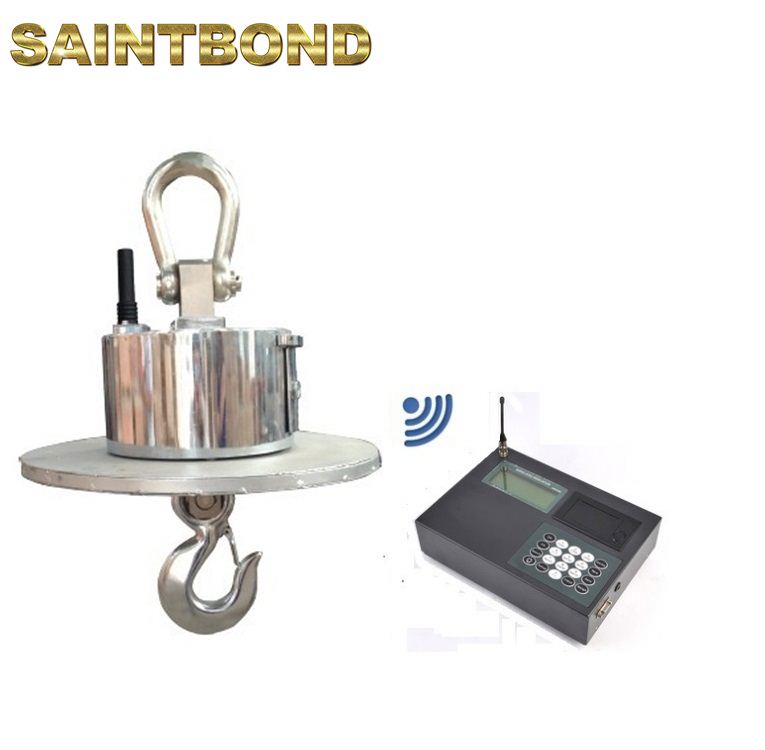 Professional Manufacture Wireless Anti-heat Machine Balance 300kg Digital Crane 50t Hook Type Weighing Scale