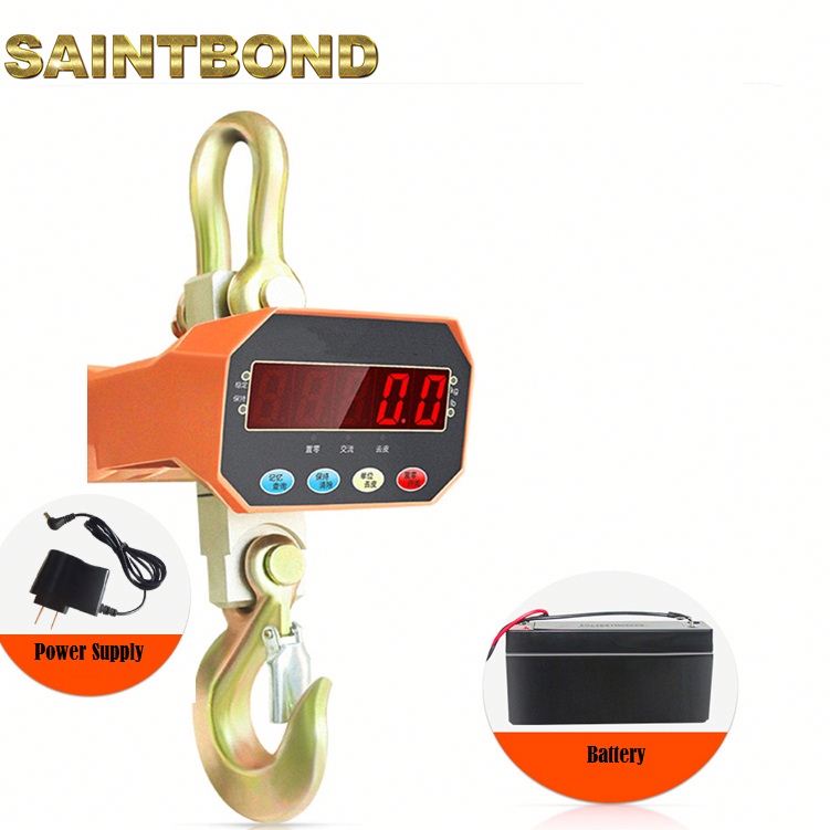 Long Lifetime View Weighing Heavy Direct Viewing 20t Direct-view Electronic Crane Scale,hanging Scale