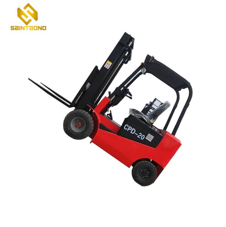 CPD Electric Forklift Suppliers Full Electric Pallet With Four Big Tyres Forklift For Sale