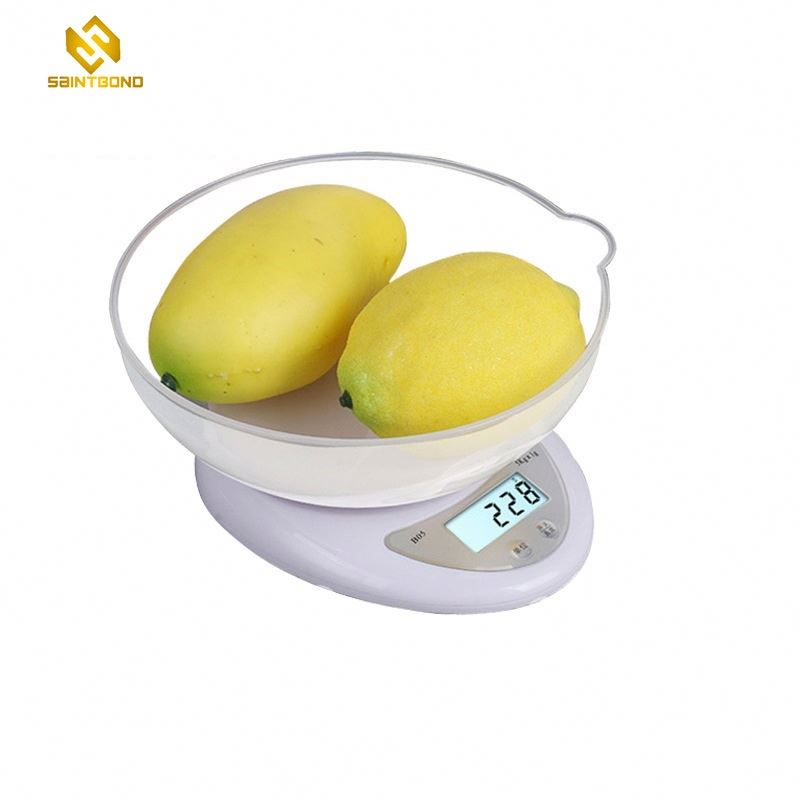 B05 Mini Kitchen Scale With Bowl Digital Food Weighing