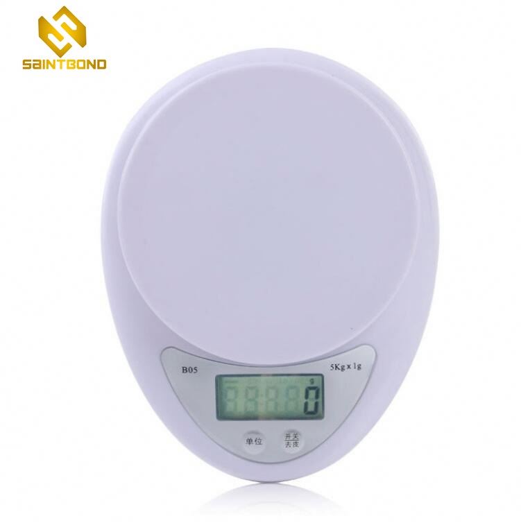 B05 Oval Handy Food Kitchen Baking Electronic Digital Scale For Food Weighing Scale With Bowl