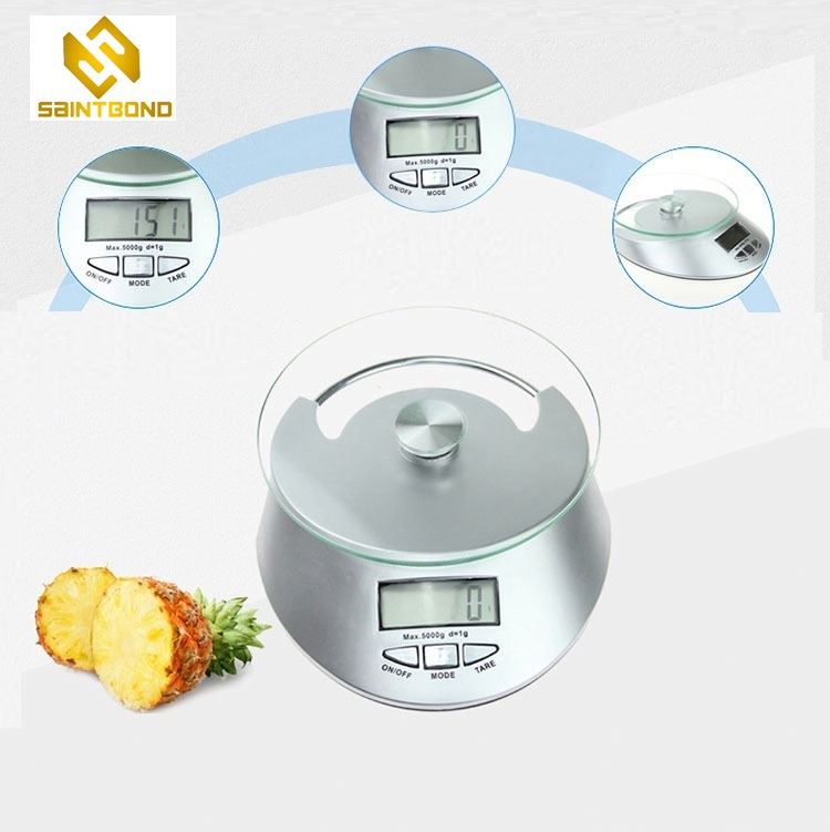 PKS011 Household Smart Electronic Platform Scale Digital Weighing Food Kitchen Scale