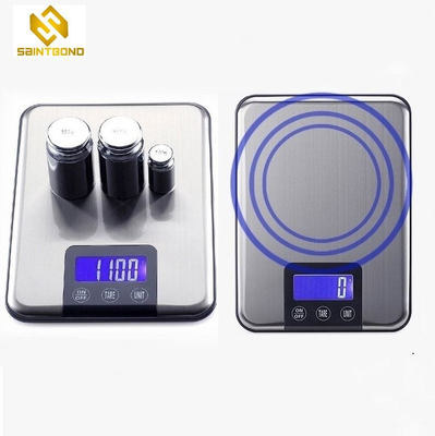 PKS003 Digital Kitchen Scale 5kg Electronic Food Scale With Glass Surface