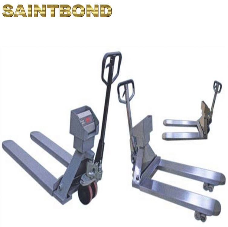 Weighing for Electronic 3ton Foldable Truck 3000kg Transpallet Scale Pallet Jack 2000 Kg
