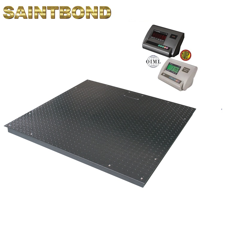 Mulit Capacity Explosion-proof Weighing Scale Digital Pallet Shipping Floor Scale Indicator