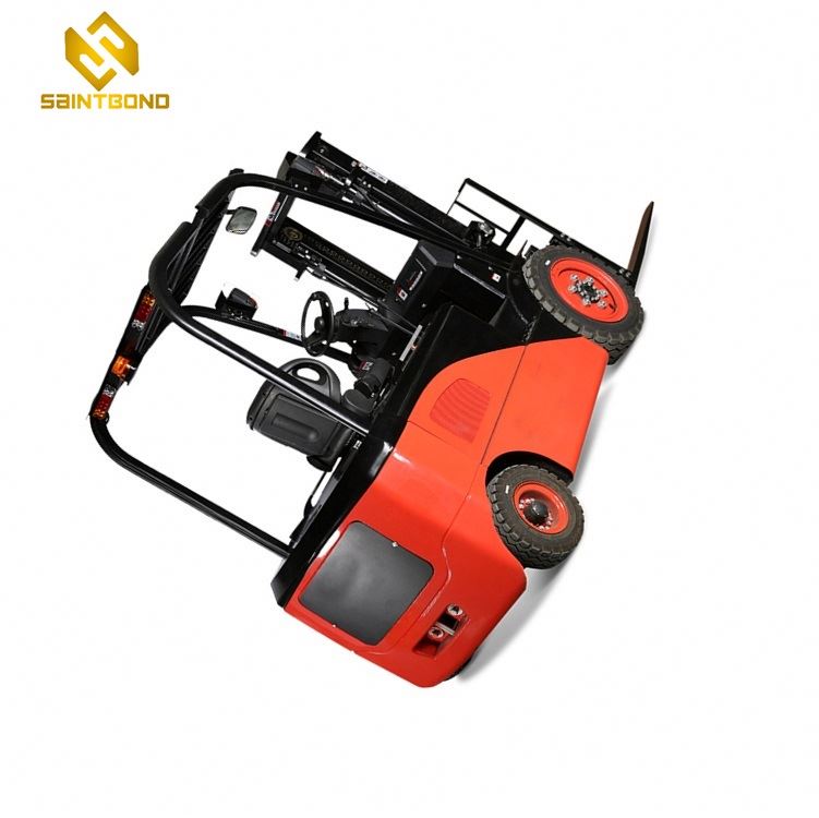 CPD 3 Stage Full Free 4 Wheels 5 Ton Solid Tire Manual Forklift