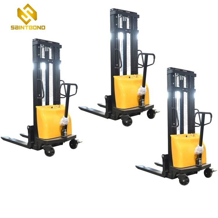 PSES01 Auto Pallet Stacker Fork Lift 4 5 Meter Lift Height Projection Stacker