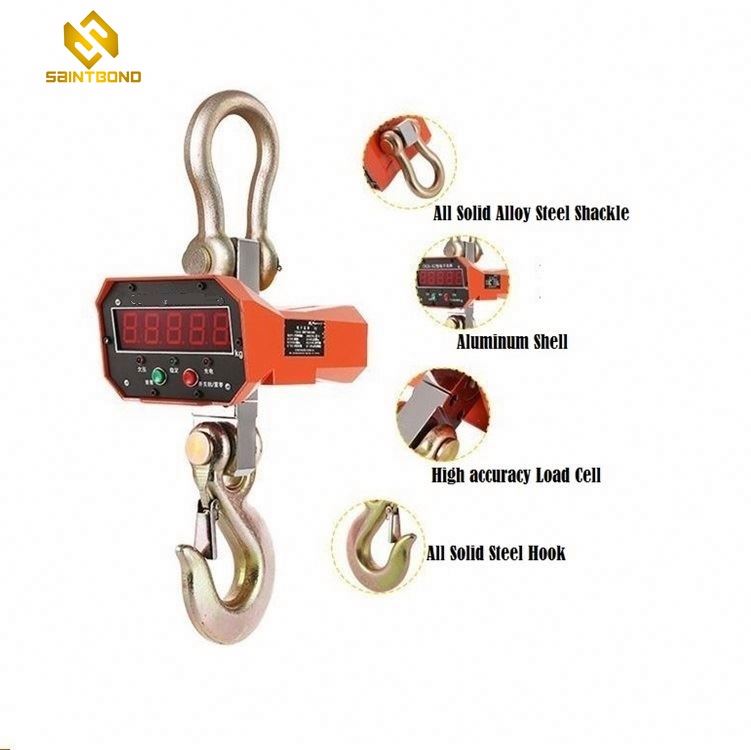 CS-E Wireless Hanging Scale Weighing Scale Digital Crane Scale 500kg with LED Display