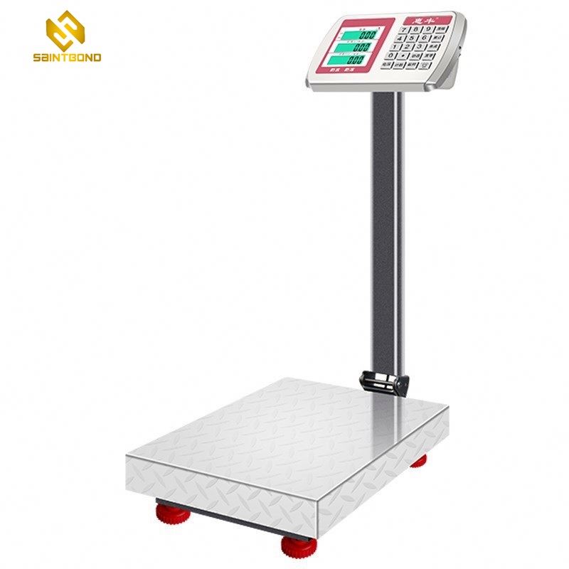 BS02B Alarm Platform Scale Electronic Weighing Scales Digital Bench Scale With Lcd Display