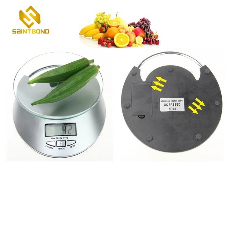 PKS011 High Quality 5kg 1g Slim Multifunction Health Household Digital Diet Kitchen Scale