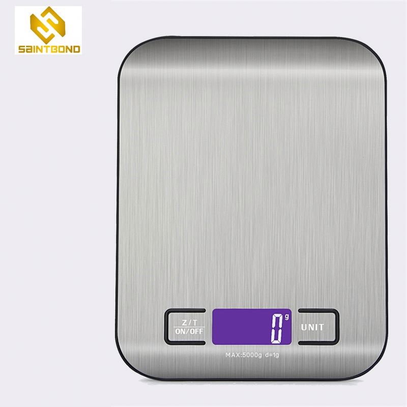 PKS001 Best Selling Electronic Digital Kitchen Scale, Silvery Platform Lcd Display Weight Food